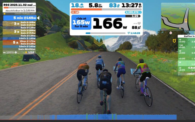 Zwift – Race Four Horsemen in Watopia