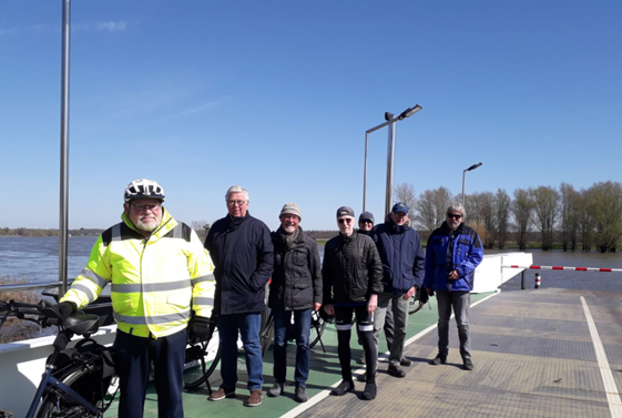 2023 Saisonstart der Radtouren-Gruppe mit vielen Teilnehmern